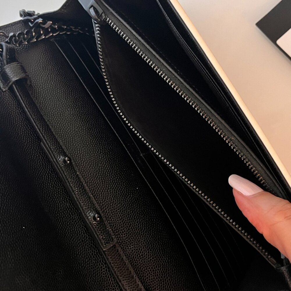 YSL Saint Laurent Cassandre Envelope Chain Purse - Picture 8 of 11